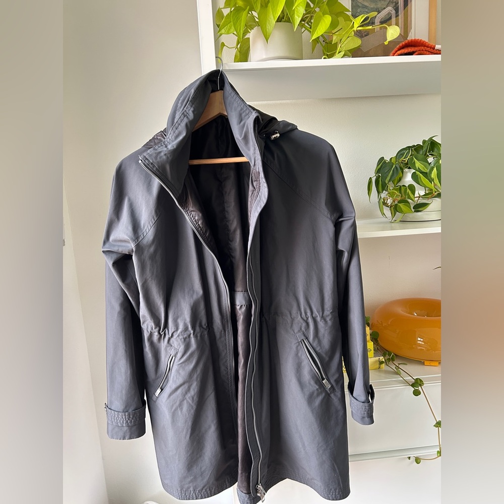 Athletas Flint Gray Misty Rain Jacket